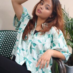 Short Printed Parinda Shirt